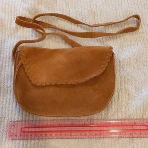Faux Suede Purse